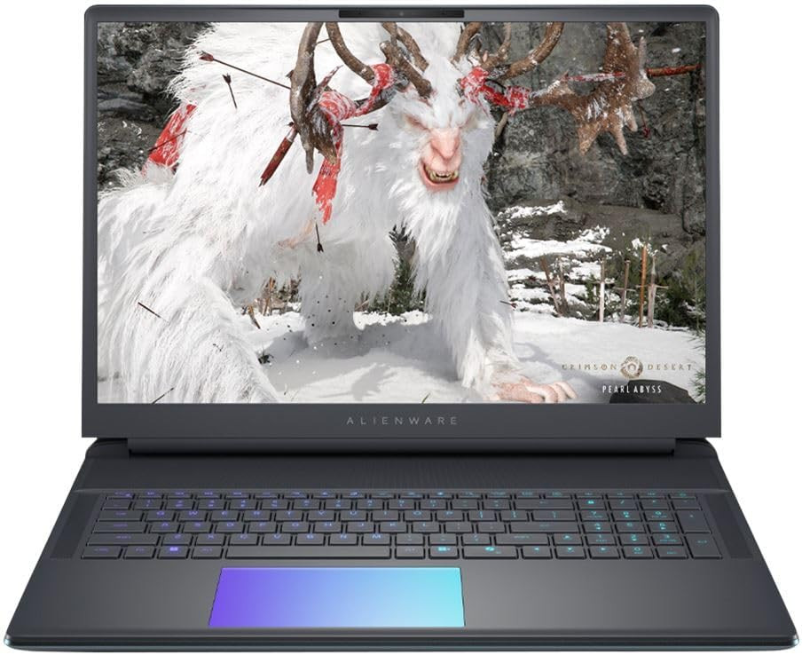 戴尔 Alienware 18 Area-51 游戏笔记本电脑 18 英寸 2.5K WQXGA 防眩光显示屏(Intel Ultra 9 275HX,GeForce RTX 5090,64GB DDR5,2TB PCIe SSD,Wi-Fi 7,背光 KYB,蓝色 蓝牙 5.4, Windows 11 家庭版)